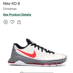 Nike KD 8 Christmas Size 11
